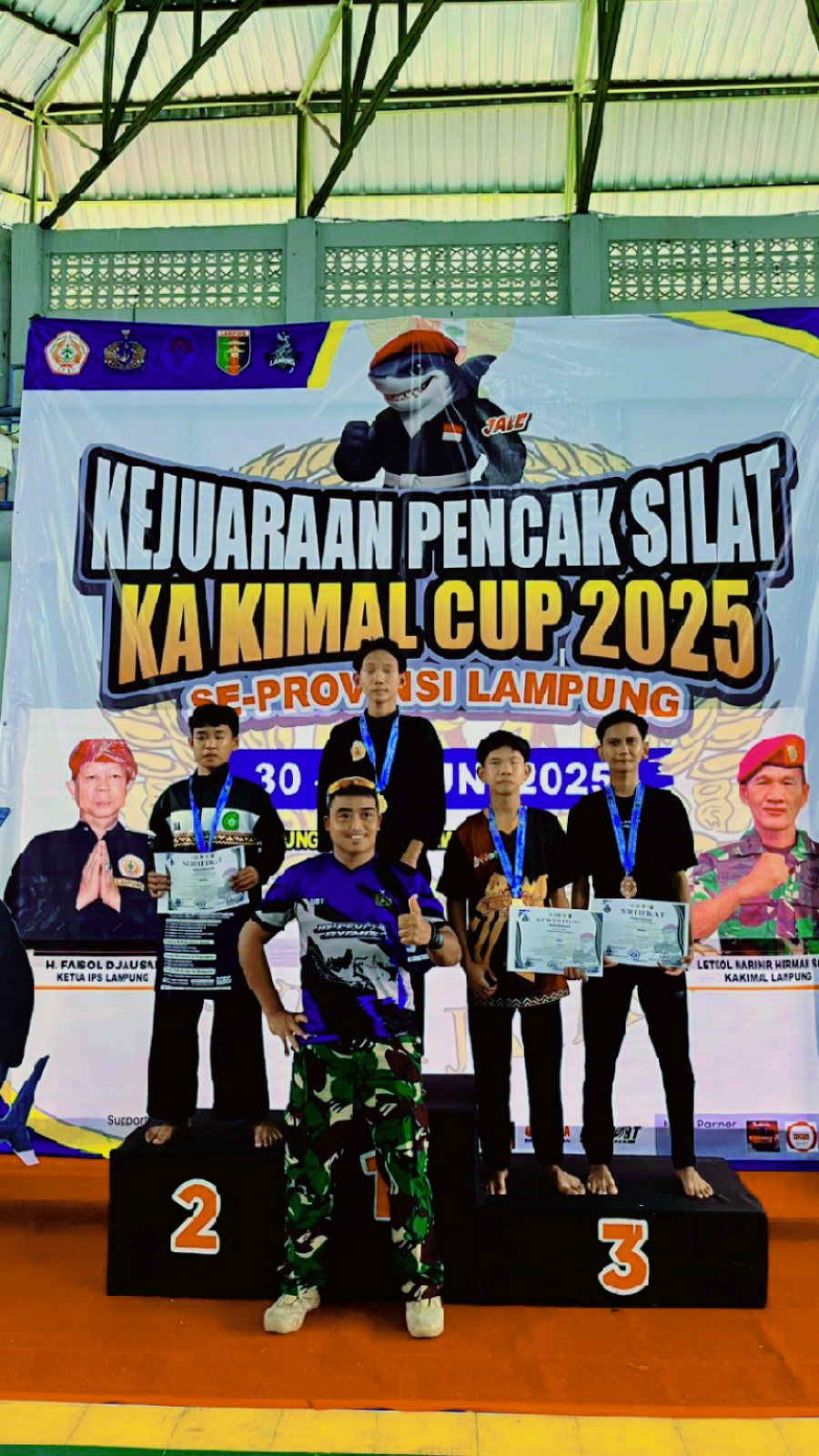 Sabet Gelar Ganda, Rizaldi dari SMAN 1 Kotabumi Dinobatkan Jadi Pesilat Terbaik Lampung