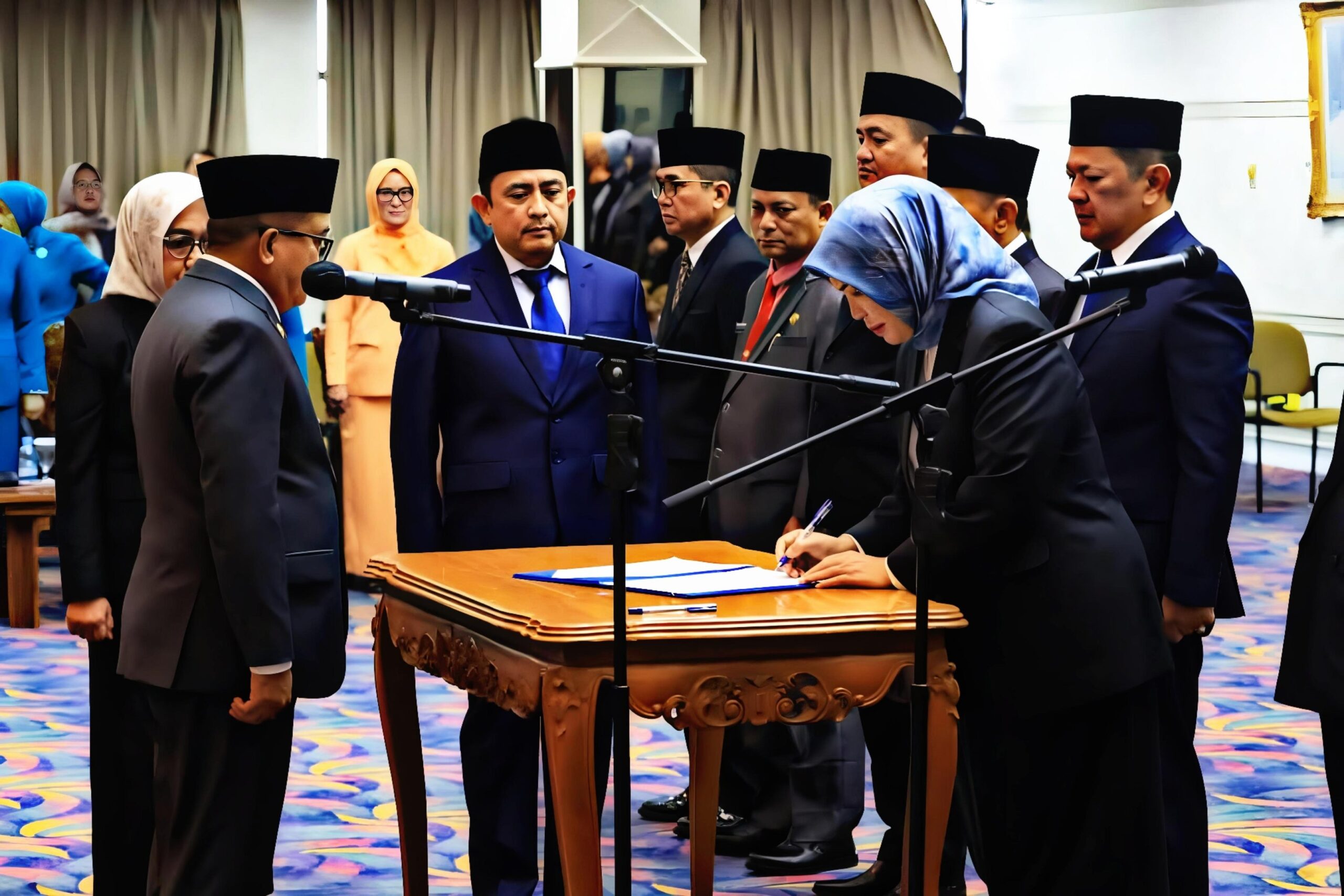 Pj Gubernur Samsudin Menjelang Akhir Masa Tugas, Melantik 12 Pejabat Eselon II Pemprov Lampung 1 Pj Gubernur Samsudin Menjelang Akhir Masa Tugas, Melantik 12 Pejabat Eselon II Pemprov Lampung