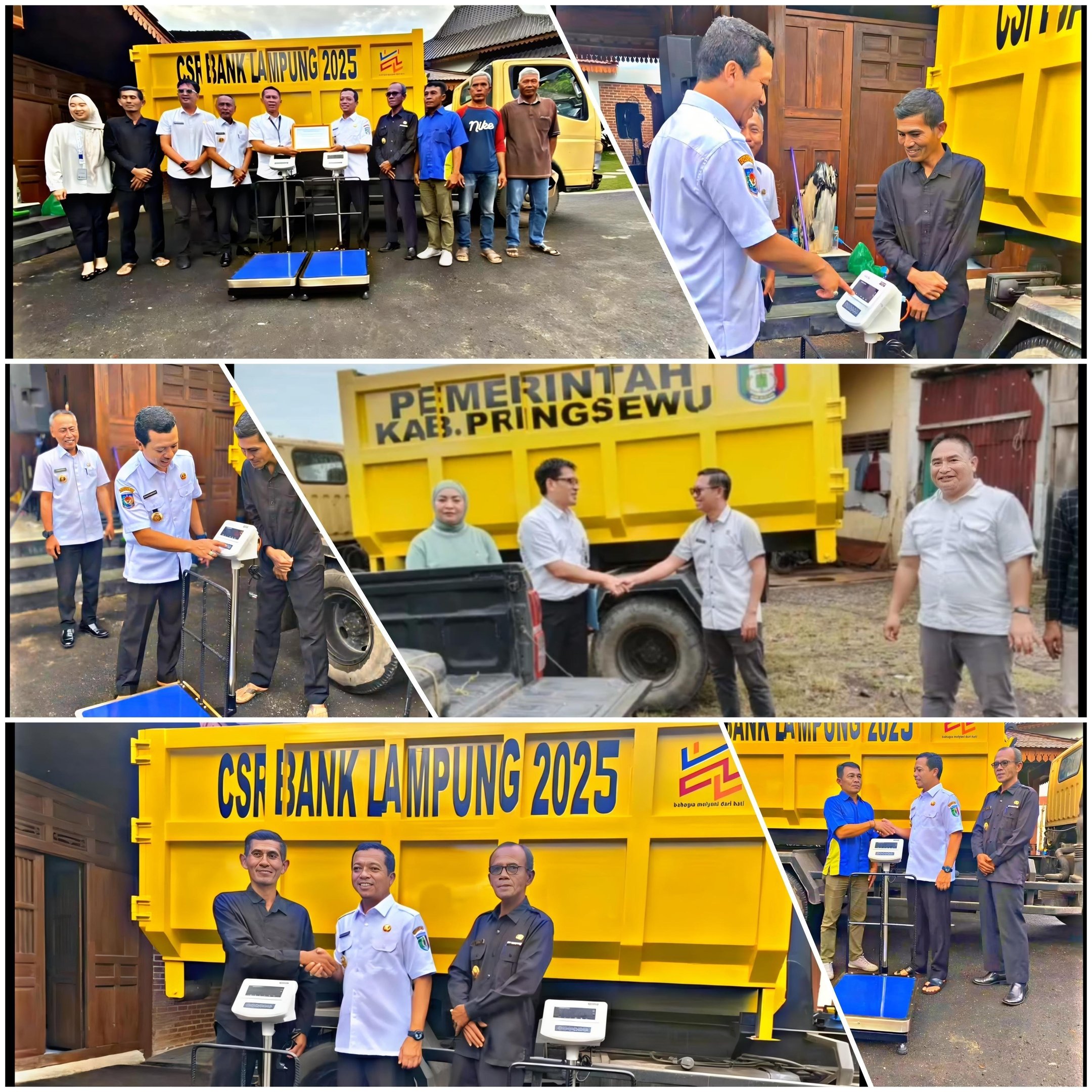 Akselerasi Pringsewu Bersih: Bank Lampung Serahkan Bantuan Strategis, Perkuat Kinerja DLH dalam Pengelolaan Sampah 1 Akselerasi Pringsewu Bersih