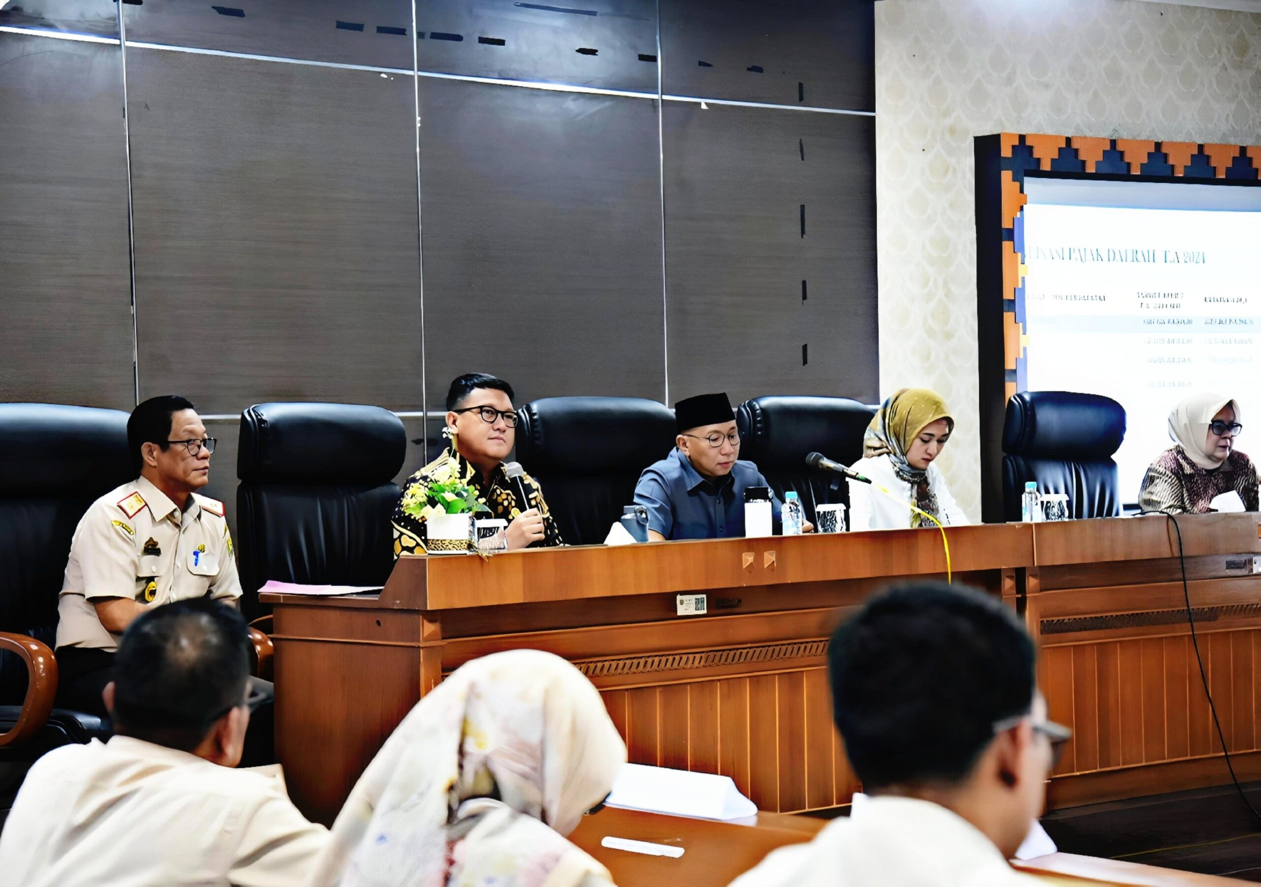 Plt Kepala Bapenda Lampung, Selamet Riadi Menyambut Kunjungan Gubernur dan Wakil Gubernur Lampung Terpilih