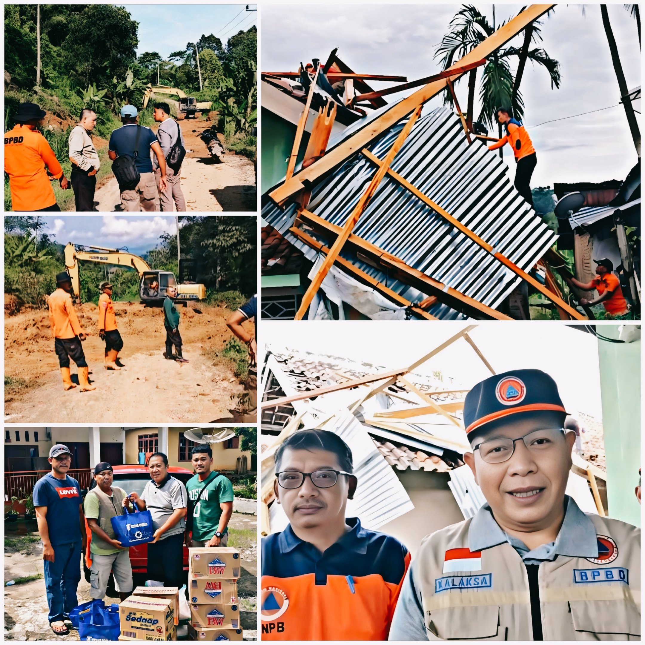 BPBD Tanggamus di Garda Terdepan: Respons Cepat Tangani Puting Beliung Kota Agung Hingga Longsor Kelumbayan 1 BPBD Tanggamus di Garda Terdepan