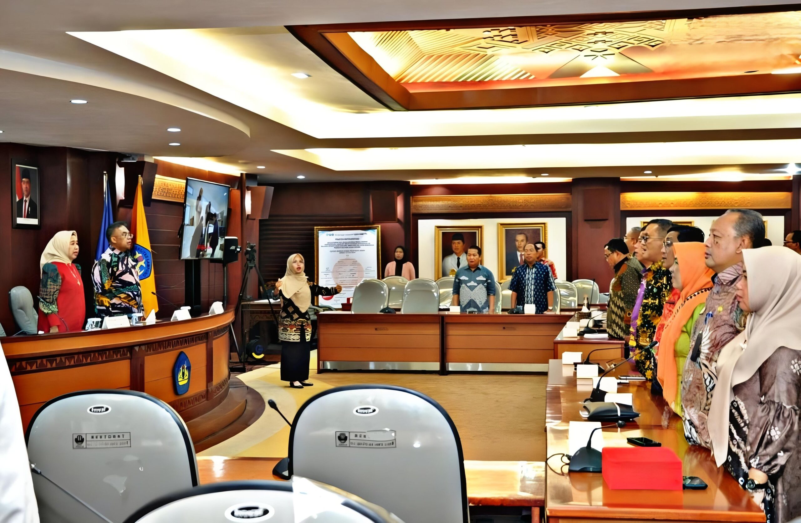 Kepala Bapperida Menghadiri Penandatanganan Kesepakatan Bersama antara Pemkab Tanggamus dan Universitas Lampung