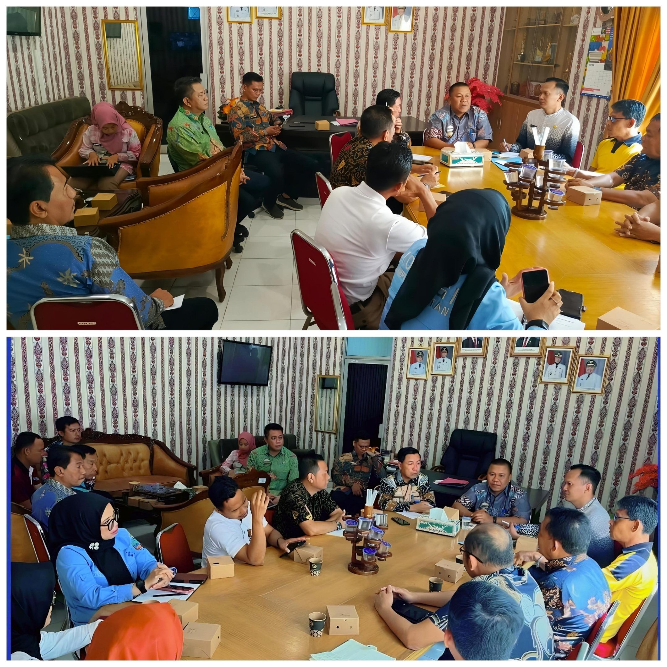Kepala BPPRD Pimpin Rapat Pembahasan Penertiban Reklame di Lampung Selatan