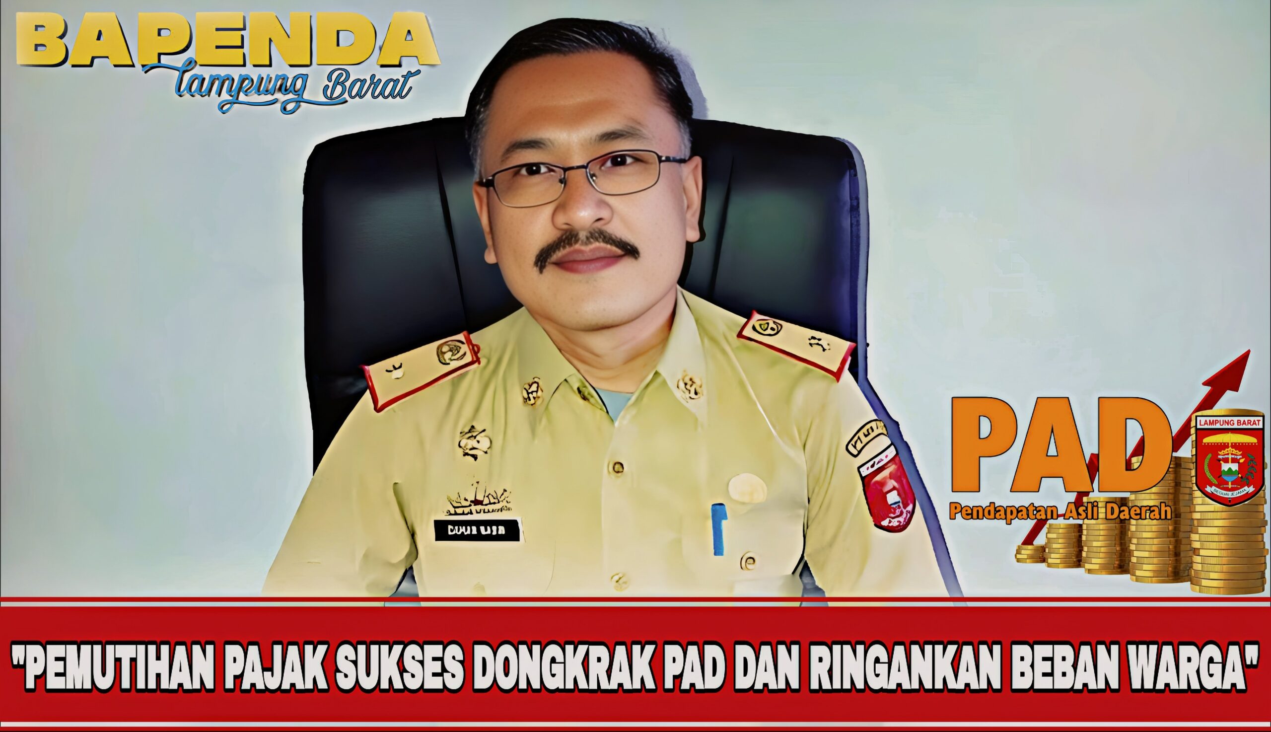 Kepemimpinan Daman Nasir di Bapenda Lambar: Pemutihan Pajak Sukses Dongkrak PAD dan Ringankan Beban Warga 1 Kepemimpinan Daman Nasir di Bapenda Lambar