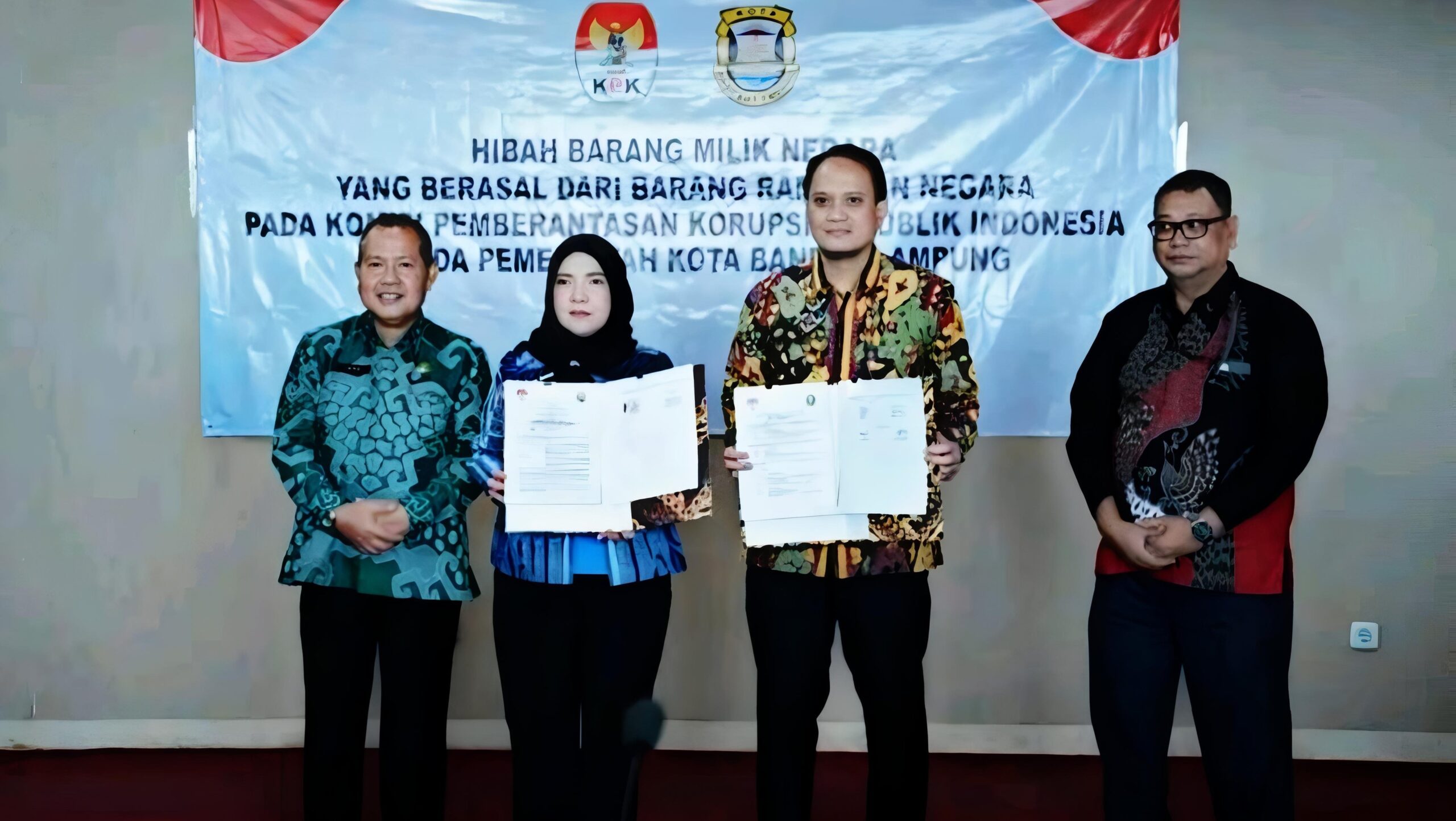 KPK Hibahkan Aset Rp 42,9 Miliar ke Pemerintah Kota Bandar Lampung 1 KPK Hibahkan Aset Rp 42,9 Miliar ke Pemerintah Kota Bandar Lampung