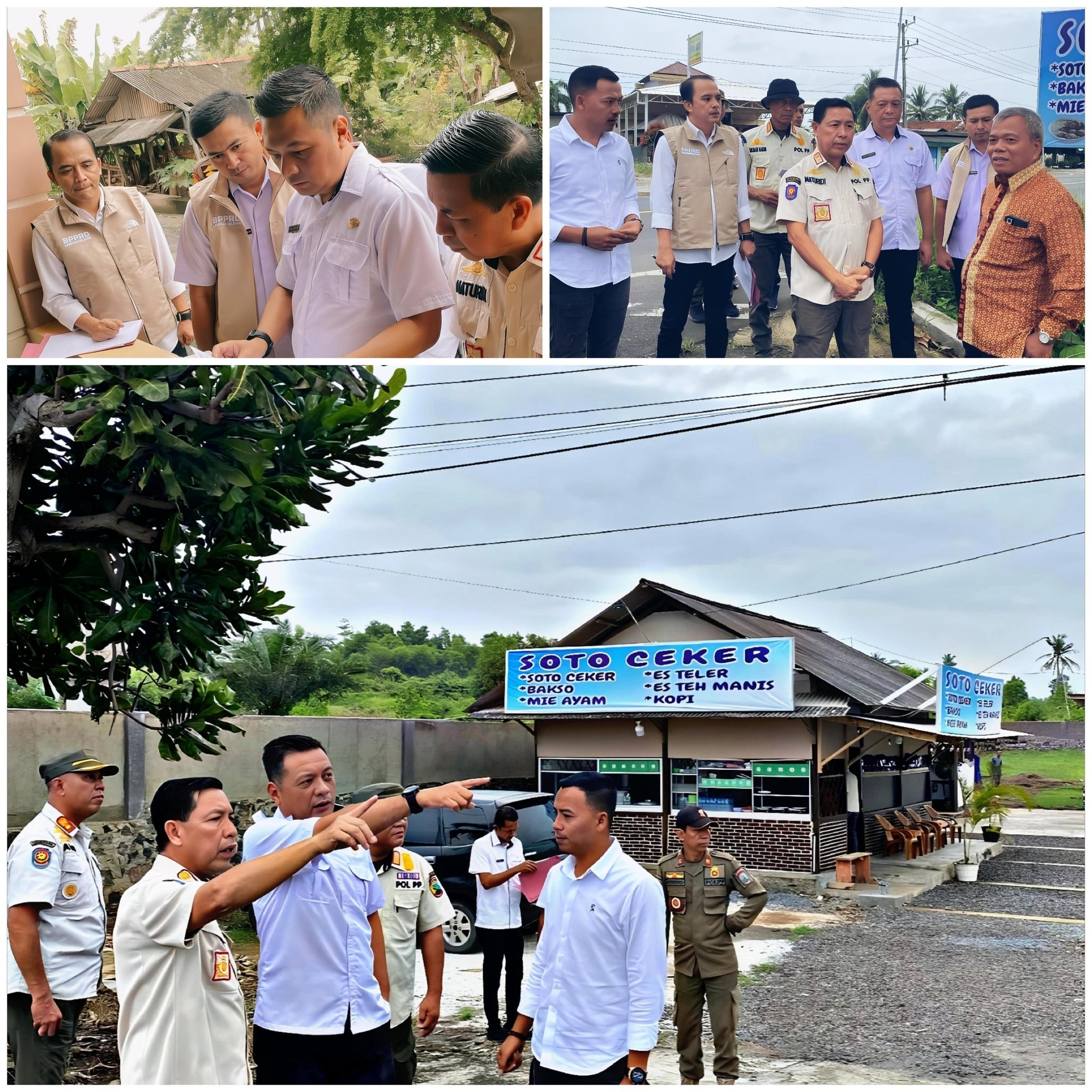 Dukungan BPPRD Lampung Selatan dalam Program Kerja 100 Hari Bupati Lampung Selatan 1 Penertiban Reklame di Lampung Selatan