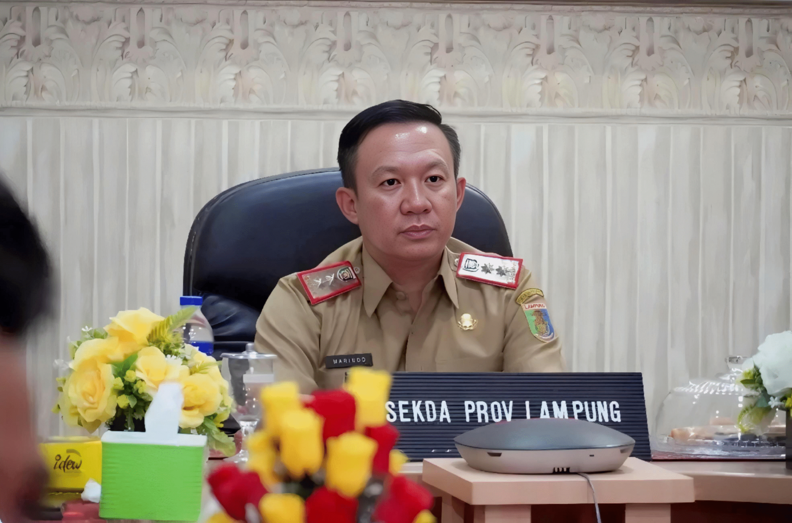Akselerasi Pembentukan Kodam, Sekda Marindo Paparkan Komitmen Konkret Pemprov Lampung di Hadapan Komisi I DPR RI