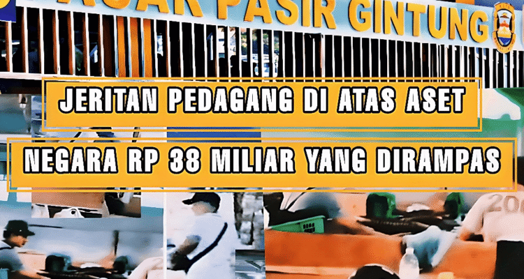 Jeritan Pedagang di Atas Aset Negara Rp 38 Miliar yang Dirampas