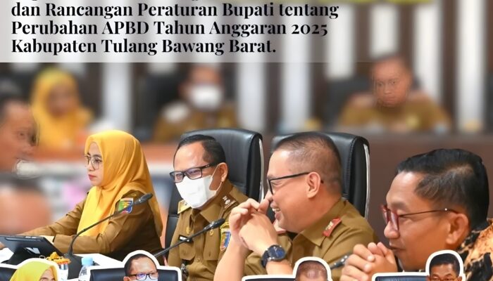 Pemprov Lampung Panggil Tim Anggaran Tubaba, Kaji Ulang Arah Pembangunan di Perubahan APBD 2025