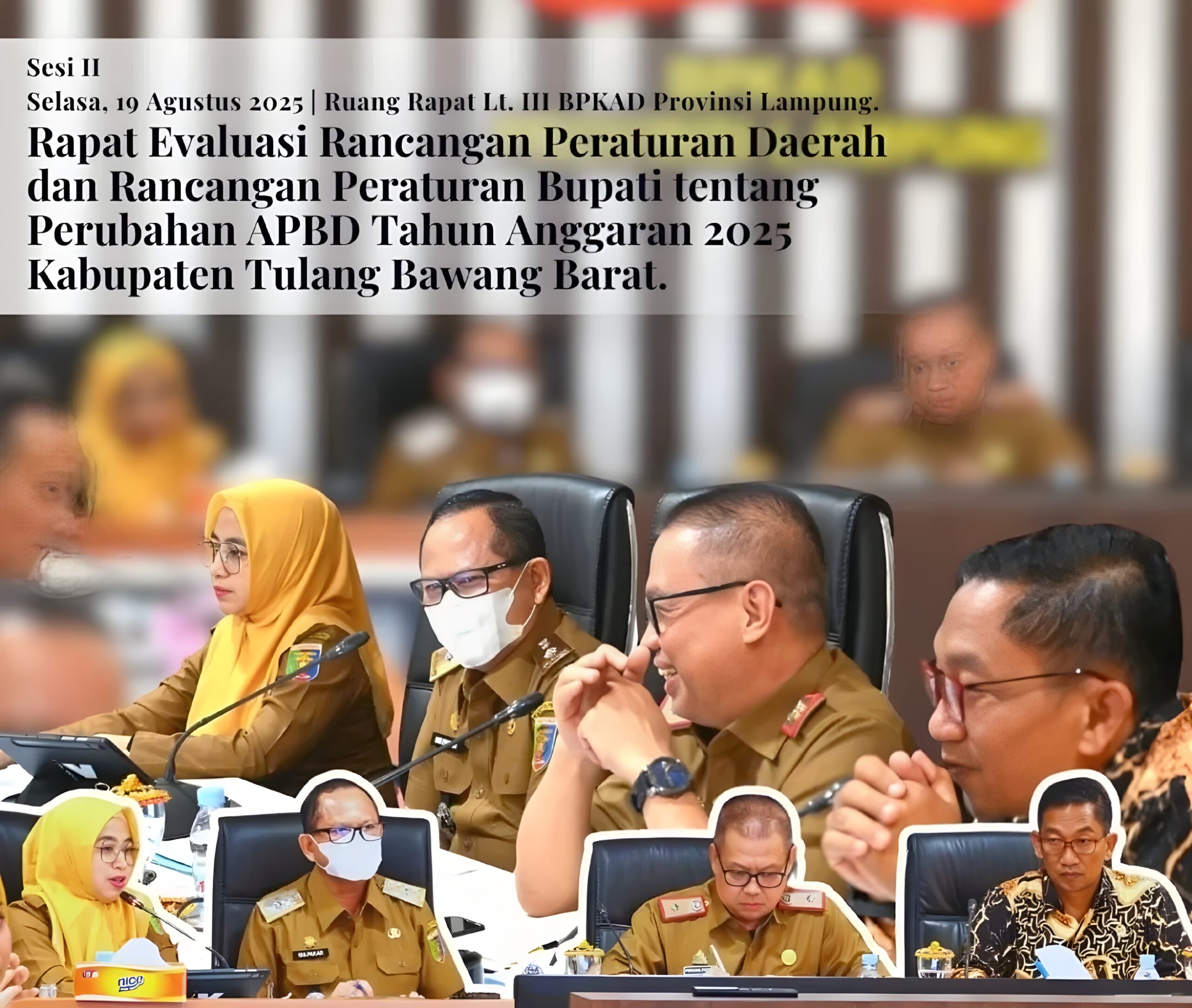 Pemprov Lampung Panggil Tim Anggaran Tubaba, Kaji Ulang Arah Pembangunan di Perubahan APBD 2025