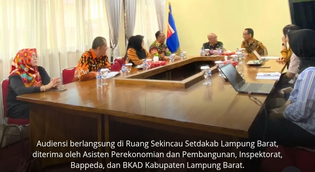 Pengelolaan Keuangan Lampung Barat Tuai Apresiasi Kanwil DJPb Lampung