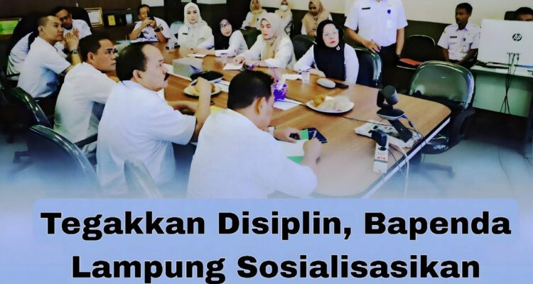 Tegakkan Disiplin, Bapenda Lampung Sosialisasikan Aturan Pakaian Dinas ASN