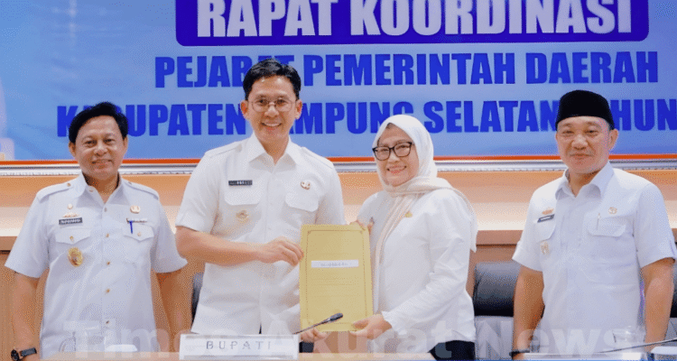 Bupati Radityo Egi Tunjuk Intji Indriati Pimpin Sementara Dinas Pariwisata Lampung Selatan