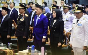 DPRD Lampung Hadiri Pelantikan Bupati dan Wakil Bupati Pesawaran Periode 2025-2030