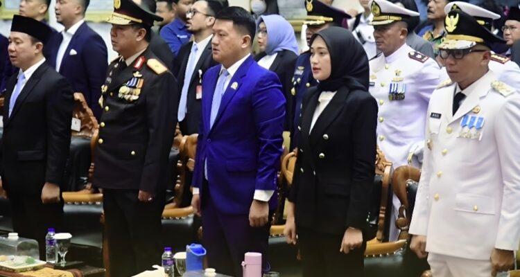 DPRD Lampung Hadiri Pelantikan Bupati dan Wakil Bupati Pesawaran Periode 2025-2030