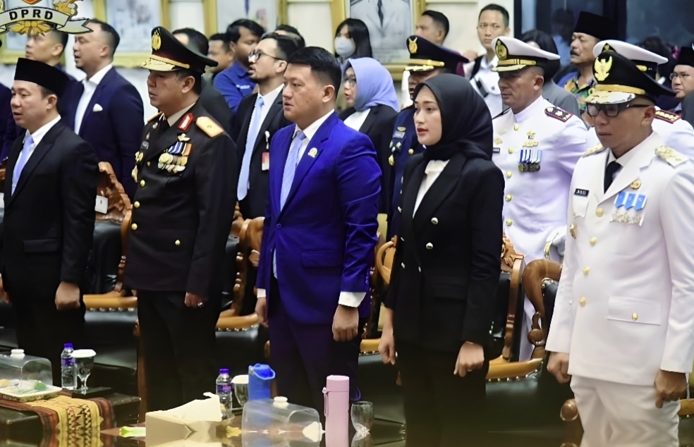 DPRD Lampung Hadiri Pelantikan Bupati dan Wakil Bupati Pesawaran Periode 2025-2030