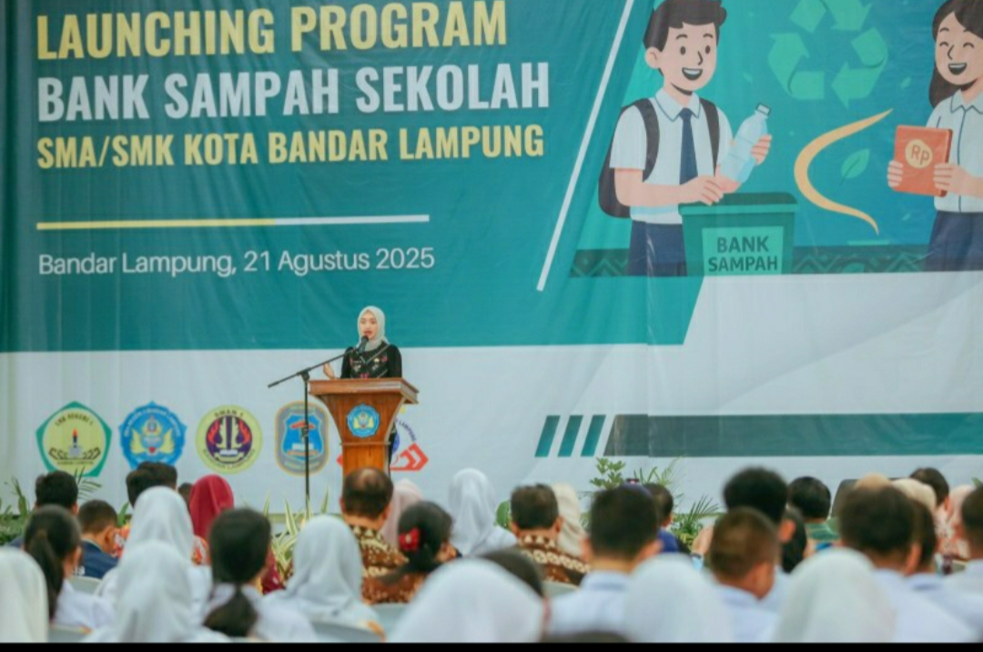 Thomas Americo Wujudkan Bank Sampah Sekolah, Ciptakan Generasi Peduli Lingkungan