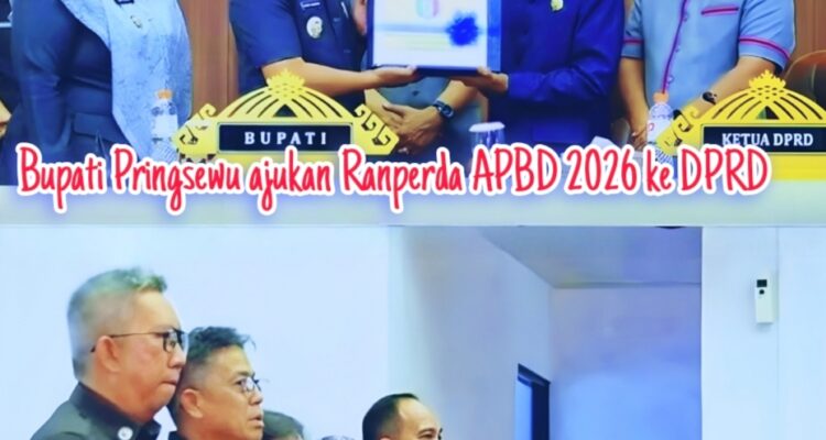 Pemkab Pringsewu Ajukan Ranperda APBD 2026: Fokus Pangan, SDM, dan Ekonomi Inklusif