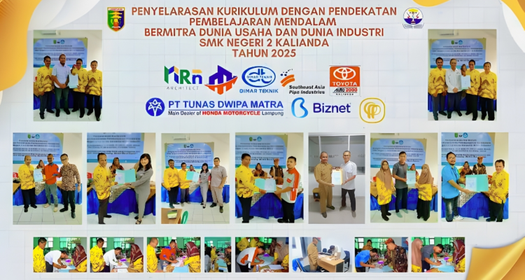 Cetak Lulusan Siap Kerja, SMKN 2 Kalianda Rombak Kurikulum Bareng Industri