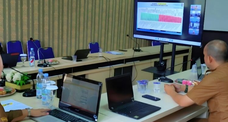 Jaga Stabilitas Harga, BPKAD Pringsewu Ikuti Rakor Pengendalian Inflasi dan Harga Beras