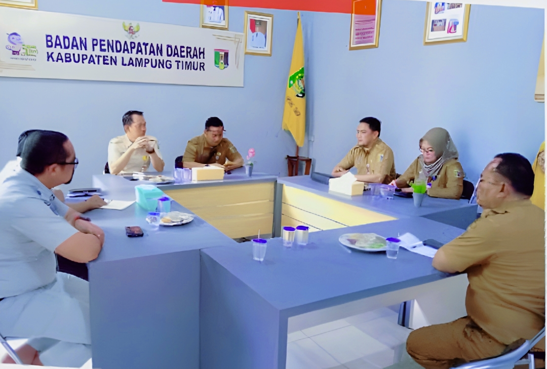 Genjot Kemandirian Fiskal, Tim Bapenda Lampung Jabarkan Strategi Optimalisasi PAD di Lampung Timur