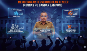 Membongkar Dugaan Persekongkolan Tender PU Kota Bandar Lampung, Dari Alamat Fiktif Hingga Konflik Kepentingan