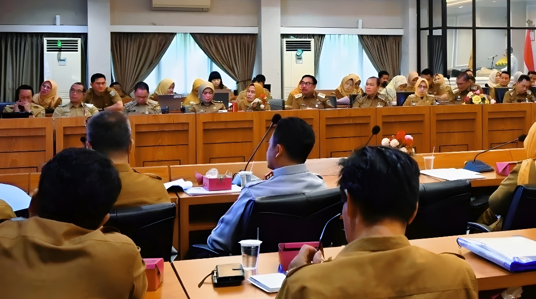 Pemprov Lampung Gelar Evaluasi SAKIP 2025, Wagub Jihan Nurlela Tekankan Kinerja Berorientasi Hasil