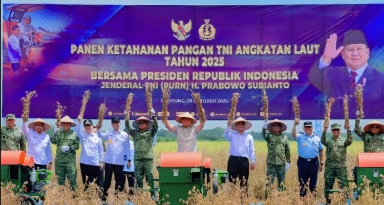 Dilirik Menhan Jadi Pusat Swasembada Kedelai RI, Lampung Kian Mantap Sebagai Lumbung Pangan Nasional