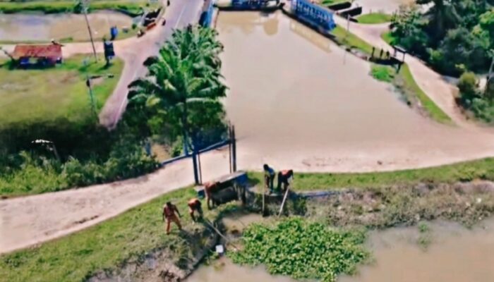 Pastikan Keandalan Fungsi, UPTD Wilayah II Dinas PSDA Lampung Monitoring Kondisi Bendungan Way Guring