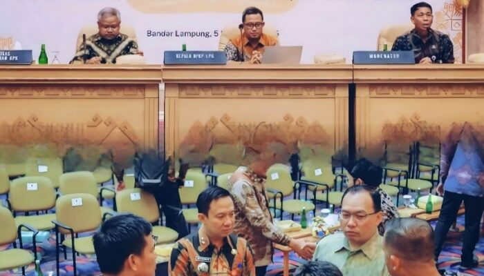 Pimpin Rakor Anti-Korupsi PBJ, Sekdaprov Marindo Dorong OPD Lampung Terapkan Three Lines Model
