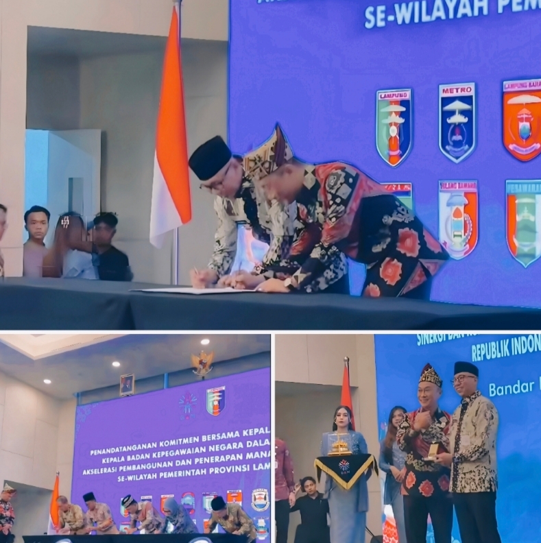 Sambut Kepala BKN RI, Gubernur Rahmat Mirzani Djausal Tegaskan Komitmen Manajemen Talenta ASN Lampung yang Modern