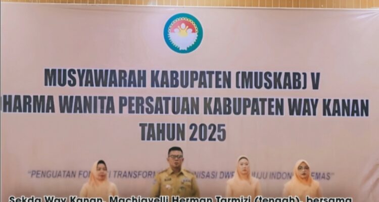 Sekda Way Kanan Machiavelli Herman Tarmizi: DWP Pilar Penting Pembangunan dan Kunci Lahirnya ASN Berintegritas