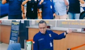 Sekretaris Bapenda Lampung Armintoni Tinjau Langsung Gerai Samsat