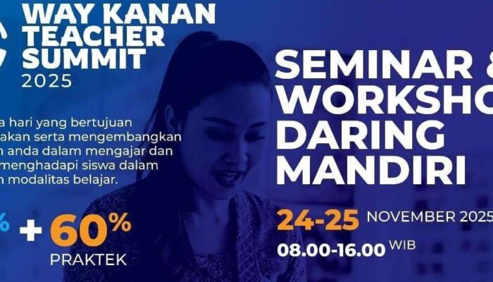 Way Kanan Teacher Summit 2025 Siap Digelar untuk Tingkatkan Kompetensi Guru