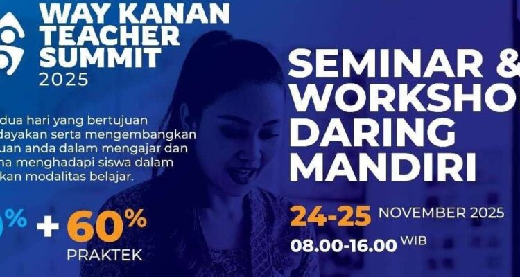 Way Kanan Teacher Summit 2025 Siap Digelar untuk Tingkatkan Kompetensi Guru