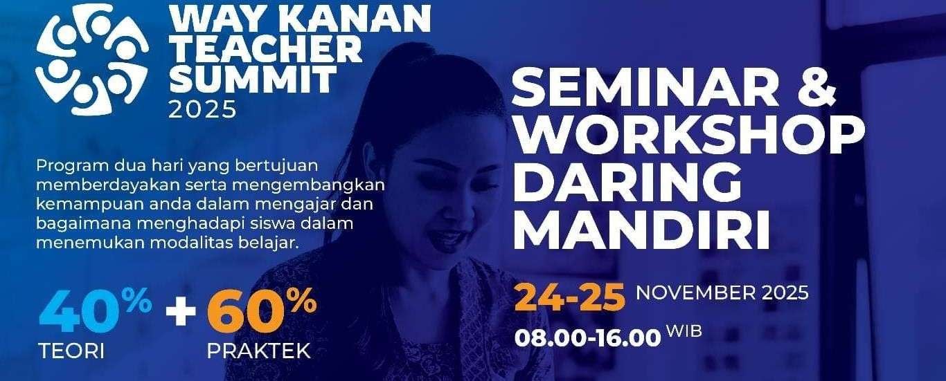 Way Kanan Teacher Summit 2025 Siap Digelar untuk Tingkatkan Kompetensi Guru