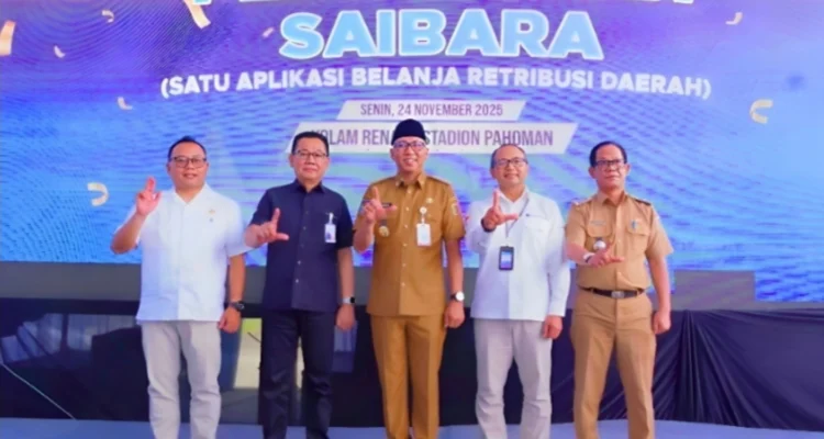 Aplikasi Saibara Resmi Meluncur, Kepala Bapenda Slamet Riadi Jamin Kemudahan Transaksi Retribusi Daerah