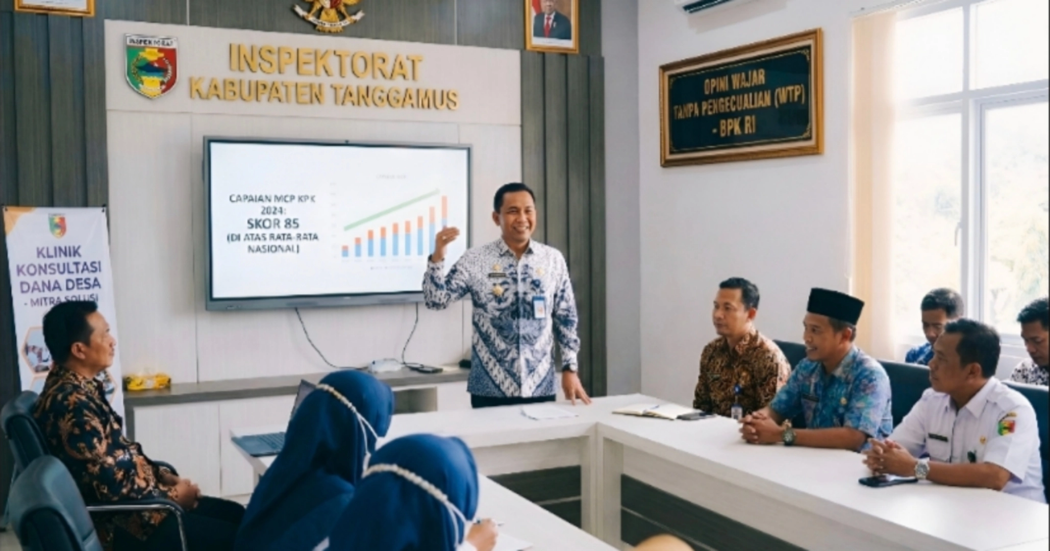 Motor Penggerak Reformasi dan Integritas Inspektorat Tanggamus