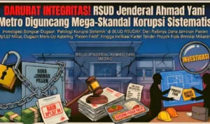 RSUD Jenderal Ahmad Yani Metro Diguncang Mega-Skandal Korupsi Sistematis