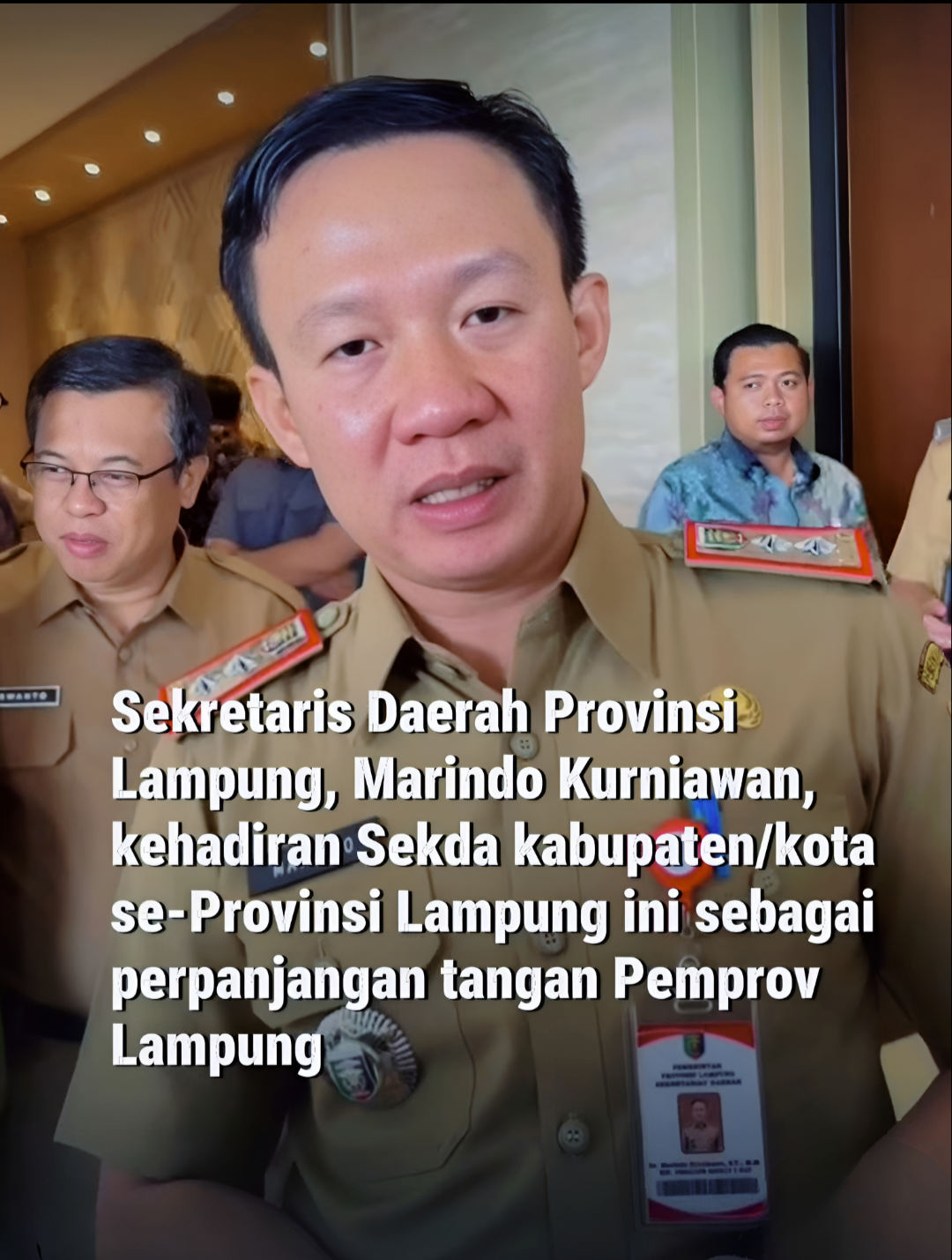Sekda Provinsi Lampung Kawal Visi Gubernur, Pastikan Birokrasi Siap Sambut Indonesia Emas 2045 1 Sekda Provinsi Lampung Kawal Visi Gubernur, Pastikan Birokrasi Siap Sambut Indonesia Emas 2045