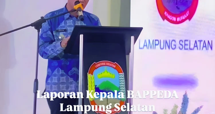 Prestasi dan Kinerja Aryan Saruhian sebagai Kepala Bappeda Lampung Selatan