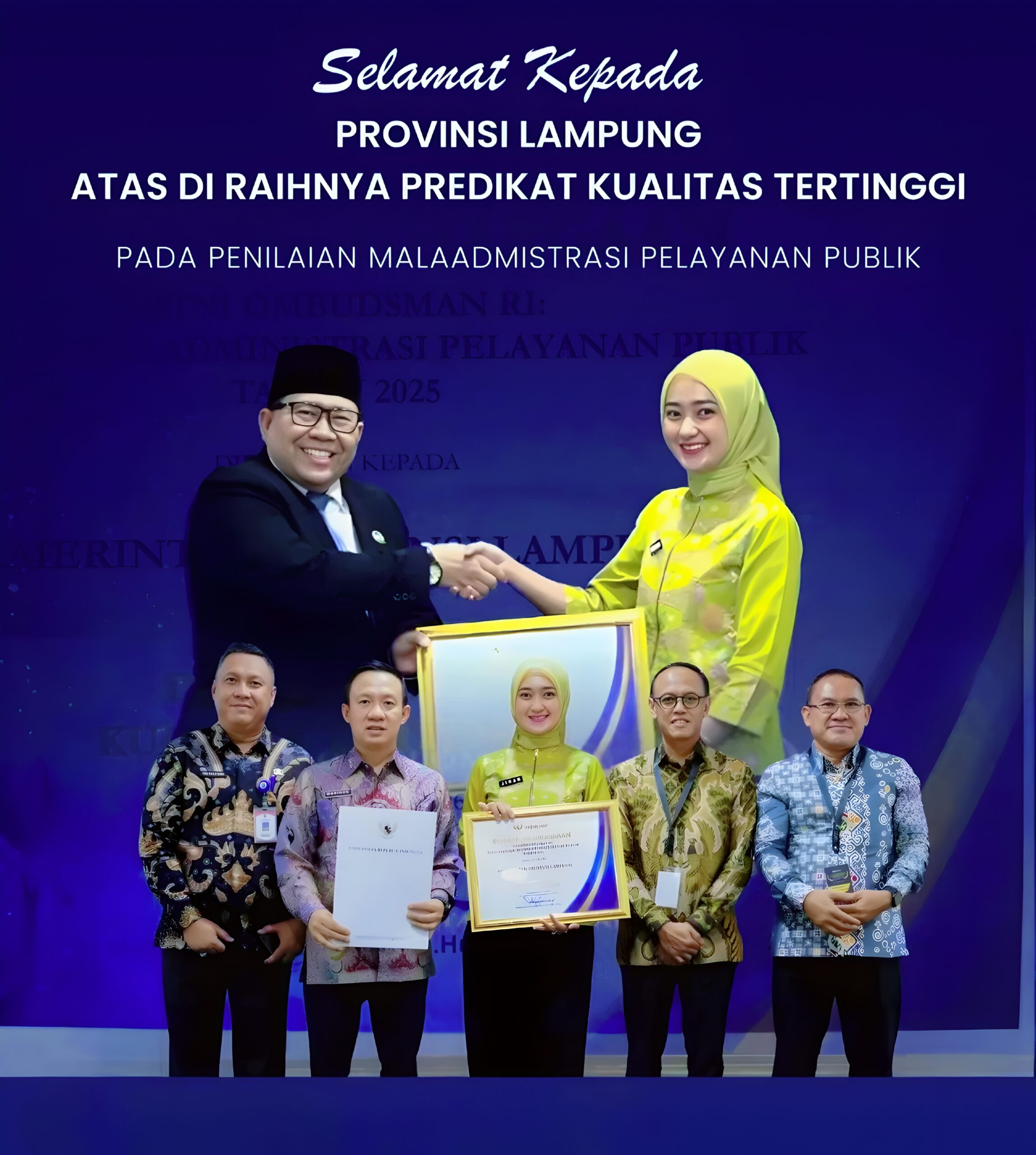 Satu Tahun Kepemimpinan Rahmat Mirzani Djausal–Jihan Nurlela: Lampung Bergerak Cepat Menuju Daerah Maju dan Berdaya Saing 21 Satu Tahun Kepemimpinan Rahmat Mirzani Djausal–Jihan Nurlela: Lampung Bergerak Cepat Menuju Daerah Maju dan Berdaya Saing