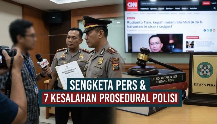 Dewan Pers Soroti Lemahnya Pemahaman Aparat: Penetapan Tersangka Wartawan Dinilai Cacat Prosedur Serius