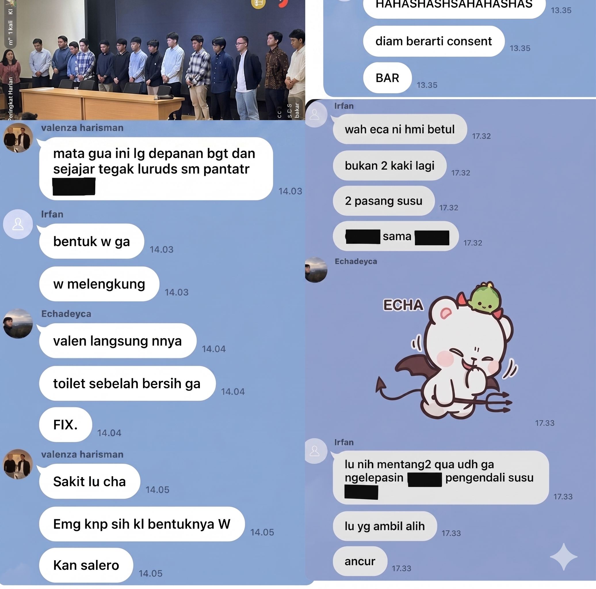 Skandal Grup Chat Mesum: 16 Mahasiswa Aktivis FH UI Hadapi Sidang Etik, Terancam DO hingga Pidana 2 Skandal Grup Chat Mesum: 16 Mahasiswa Aktivis FH UI Hadapi Sidang Etik, Terancam DO hingga Pidana