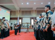 Kukuhkan Pengurus Forum Literasi se-Lampung, Bunda Literasi Wulan Mirza Dorong Inovasi dan Peningkatan Kualitas SDM