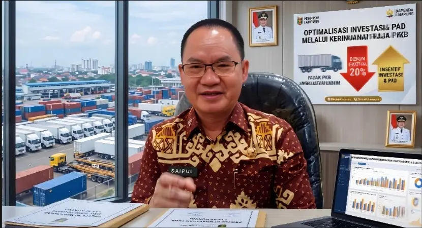 Tarik Investor dan Genjot PAD, Pemprov Lampung Pangkas Pajak Kendaraan Angkutan Umum 1 Tarik Investor dan Genjot PAD, Pemprov Lampung Pangkas Pajak Kendaraan Angkutan Umum