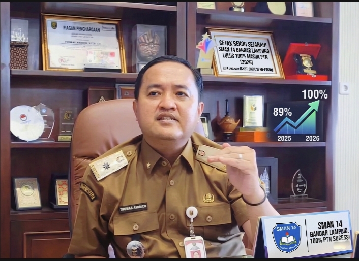 Cetak Rekor! 100 Persen Lulusan SMAN 14 Bandar Lampung Diterima di PTN Tahun 2026 1 Cetak Rekor! 100 Persen Lulusan SMAN 14 Bandar Lampung Diterima di PTN Tahun 2026
