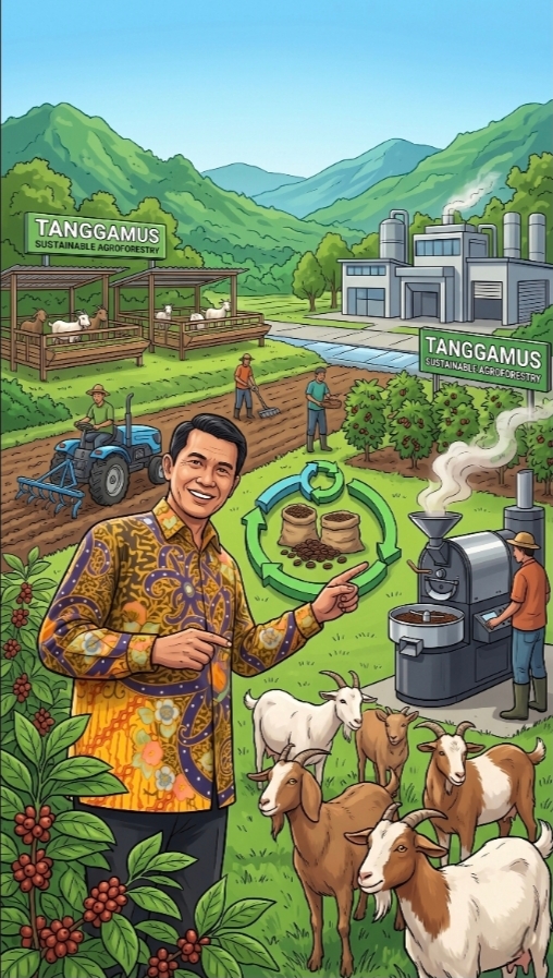 Lompatan Emas Perkebunan Tanggamus: Sinergi Tata Kelola, Ekonomi Sirkular, dan Hilirisasi Berkelanjutan 1 Lompatan Emas Perkebunan Tanggamus: Sinergi Tata Kelola, Ekonomi Sirkular, dan Hilirisasi Berkelanjutan