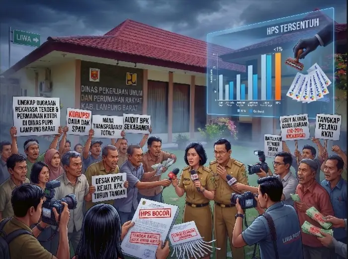 Ungkap Dugaan Rekayasa Tender dan Permainan Kotor di Dinas PUPR Lampung Barat 6 Ungkap Dugaan Rekayasa Tender dan Permainan Kotor di Dinas PUPR Lampung Barat