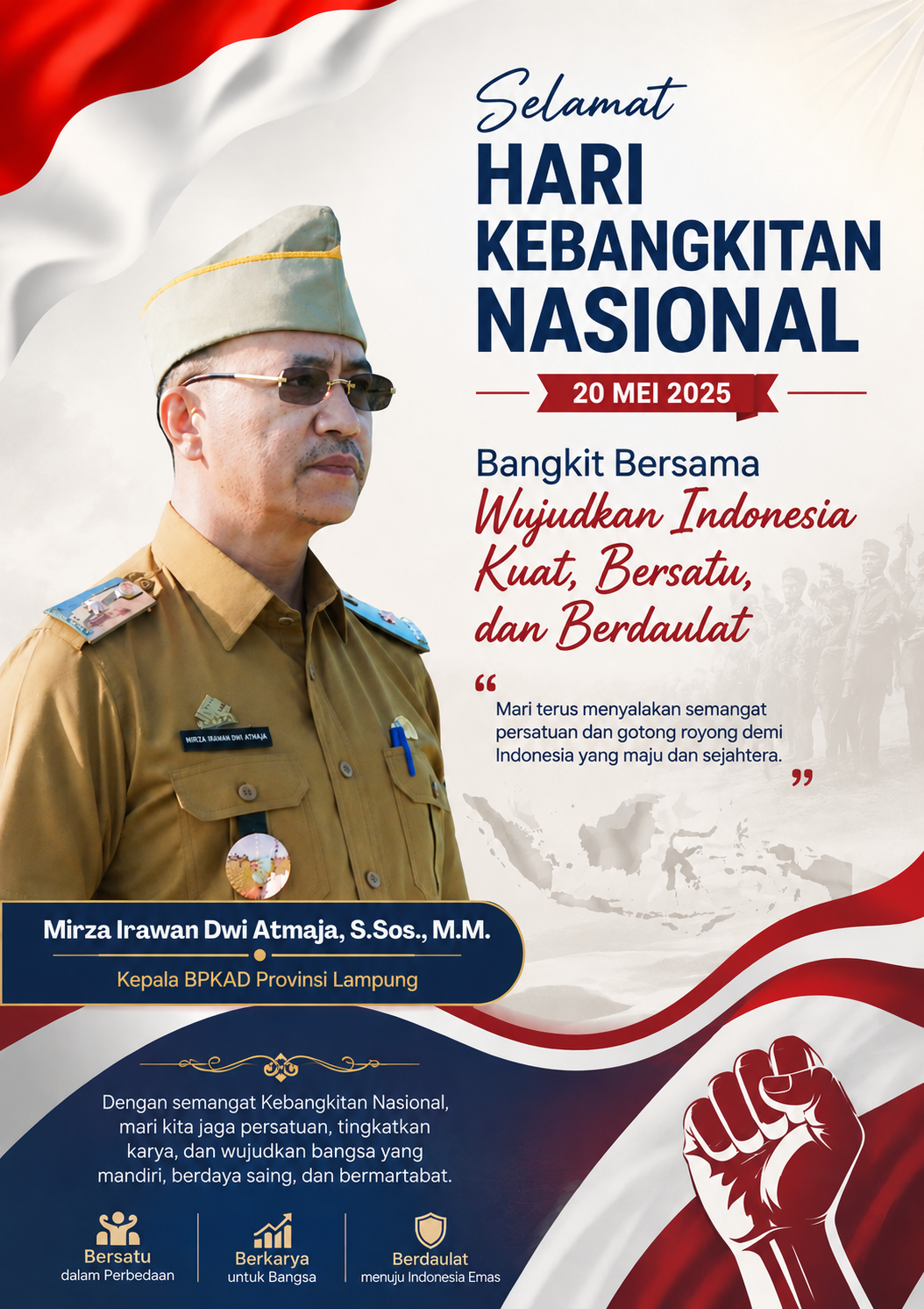 Suara rakyat BPKAD Provinsi Lampung Mirza Irawan Dwi Atmaja, S.Sos., M.M.